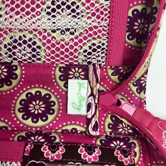 Vera Bradley Very Berry Paisley Tech Organizer Vibrant Organization Office - Picture 8 of 8